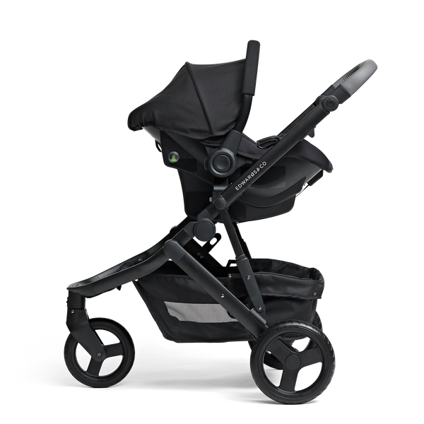 Baby trend first debut 3 wheel travel system online