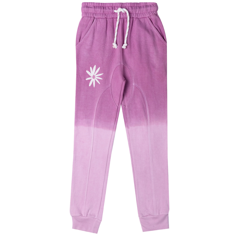 The Girl Club - Lillac Dip-Dye Daisy Joggers