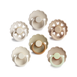 Frigg - 6 Pack Latex Pacifiers | Cinnamon Charm