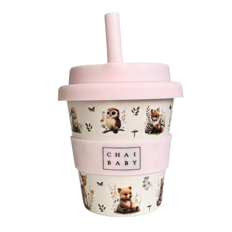 Chai Baby - Baby Reusable Bamboo Fluffy Cup | Woodlands