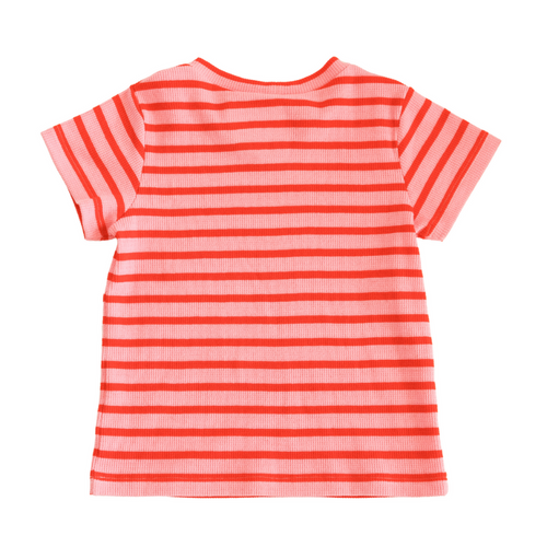 Pop Factory - Pink Stripes Classic Tee