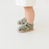 Pretty Brave - Baby Sandal Milo | Khaki Smiley