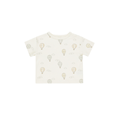 Quincy Mae - Boxy Tee | Hot Air Ballons