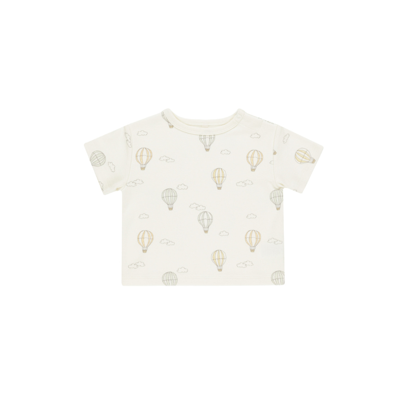 Quincy Mae - Boxy Tee | Hot Air Ballons