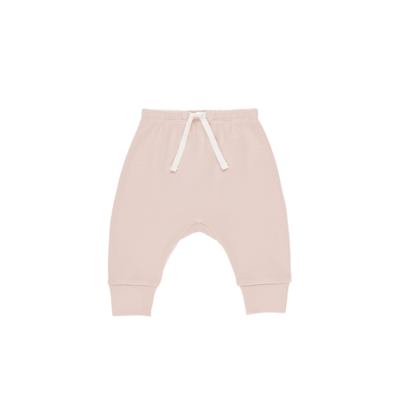 Quincy Mae - Drawstring Pant | Bubblegum