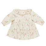 Quincy Mae - Ruffle Colar Button Dress | Unicorns