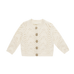 Quincy Mae - Knit Cardigan | Natural